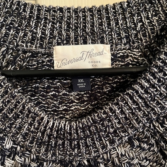 Universal Thread Navy Knitted Sweater - Picture 3 of 5